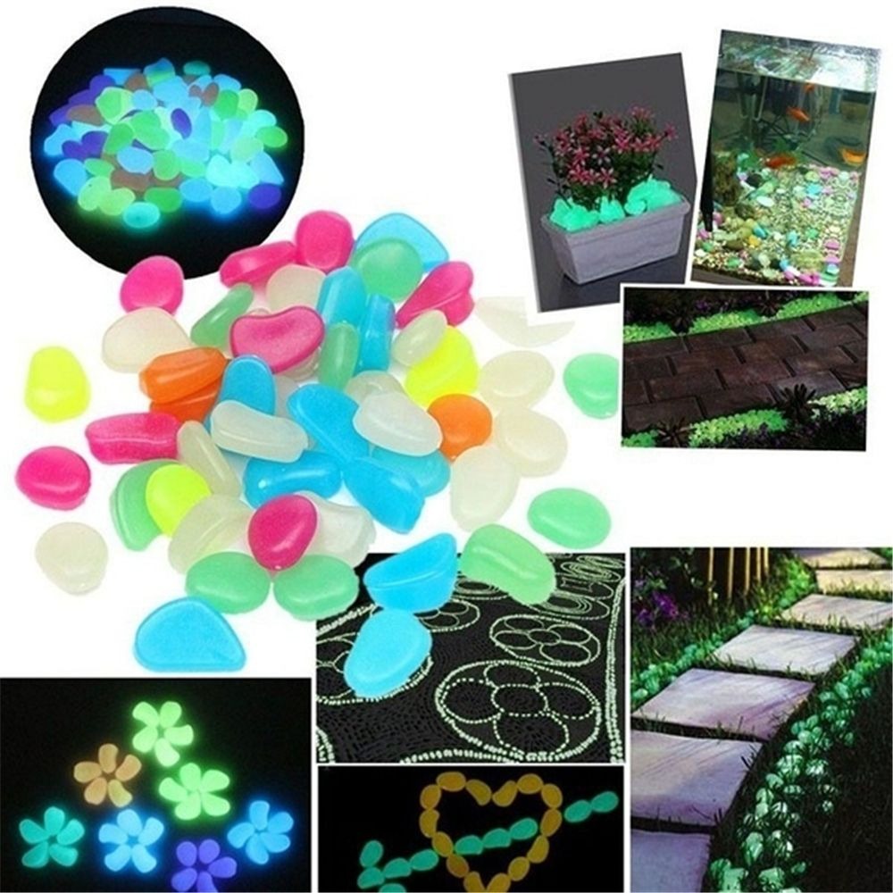 10pcs Decoration 4.5cm Luminou - đánh giá và giá Fish Tank Gravel