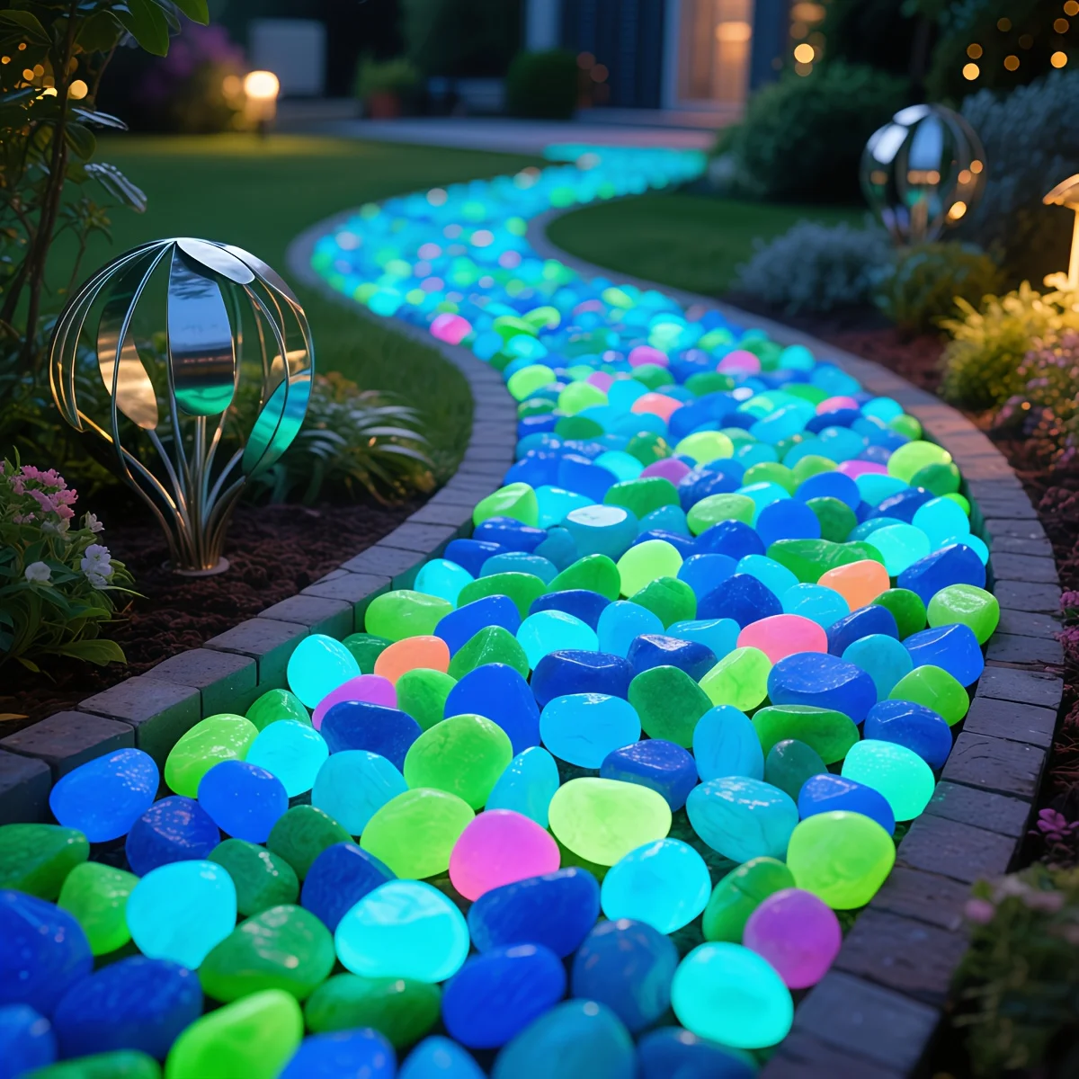 1CM 100pcs Color Goose Stone L - đánh giá và giá Fish Aquarium Home
