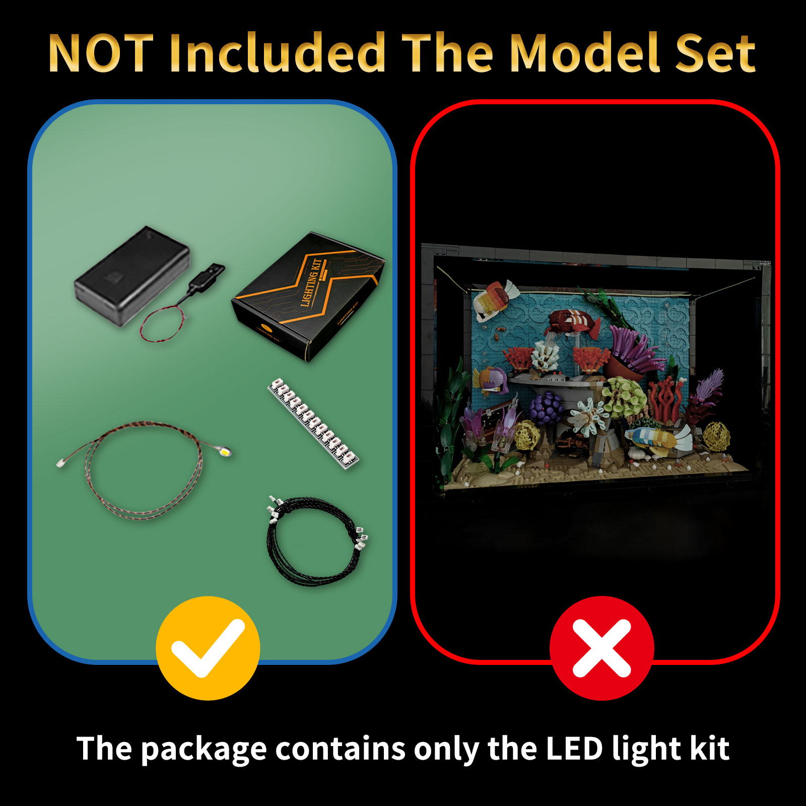 LYBMTWF LED Lighting Kit Compa - đánh giá và giá Aquarium Light