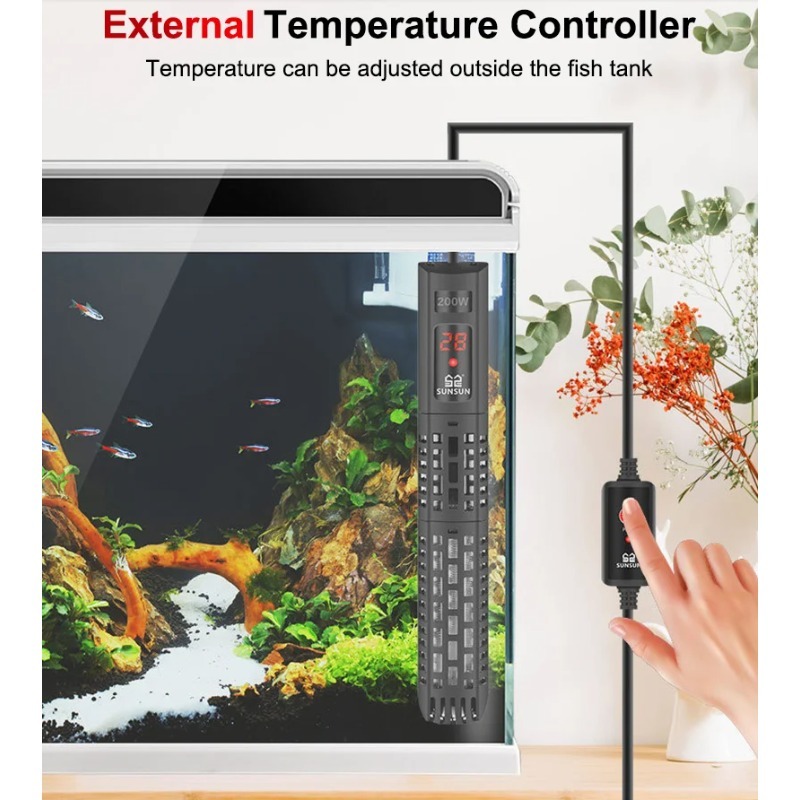 Aquarium Submersible Heater Fi - đánh giá và giá Fish Tank Heater