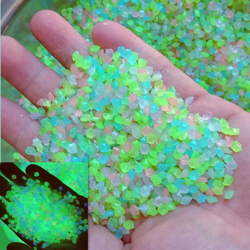 1000pcs 3-5mm Luminous Sand Gl - đánh giá và giá Fish Aquarium Home