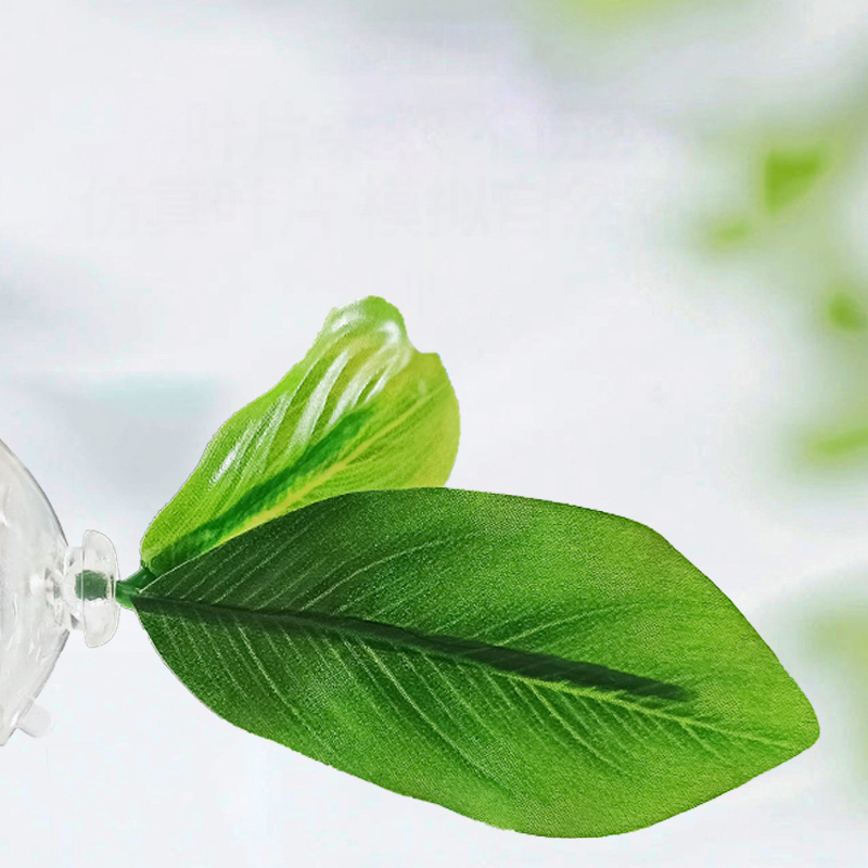 (Ce14)1/5PC Green Leaf Hammock - đánh giá và giá Aquarium Fish Betta