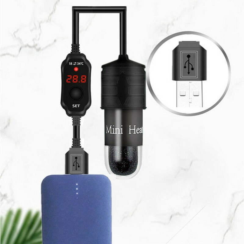 Bể Cá Mini Cá Nóng Chuyển Đổi  - đánh giá và giá Fish Tank Heater