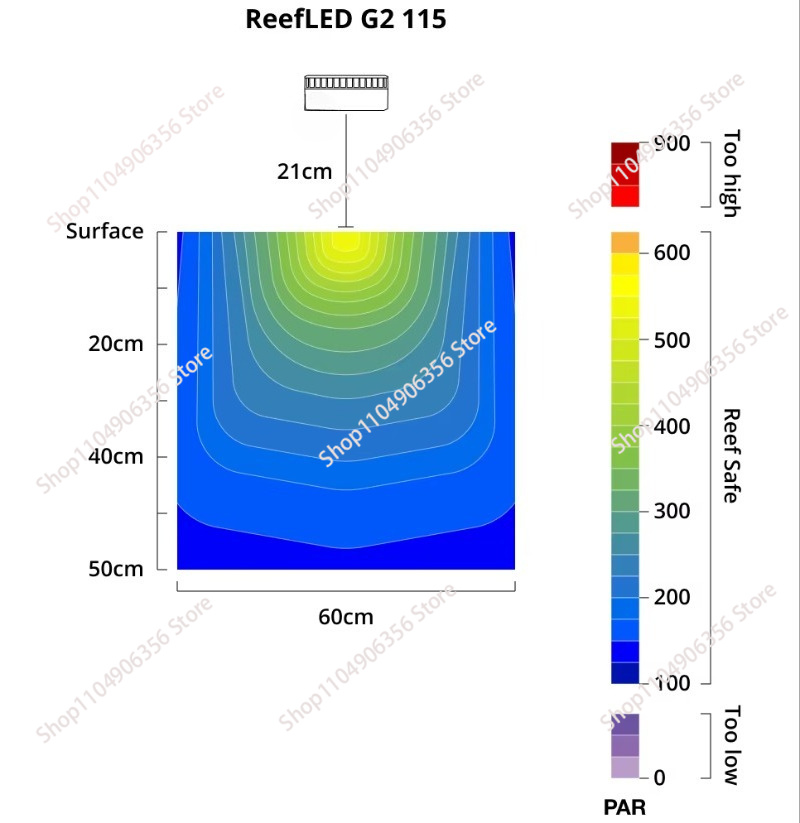 New LED 60w Aquarium Light Bes - đánh giá và giá Aquarium Light