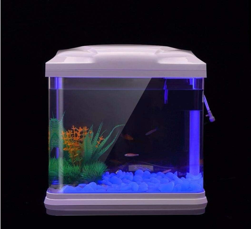 Fish Tank Rocks Glow Blue Pebb - đánh giá và giá Aquarium Plants