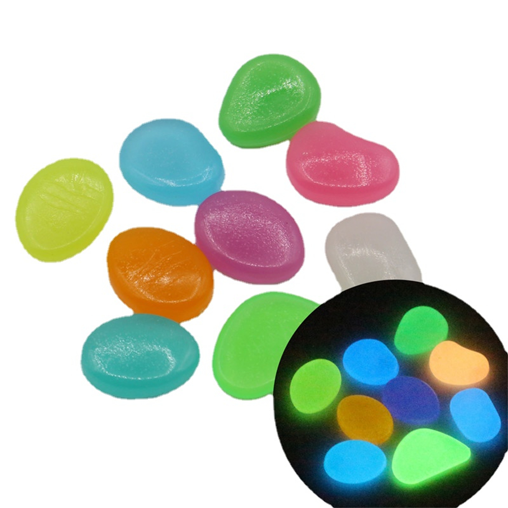 50pcs Luminous Stone Fluoresce - đánh giá và giá Fish Tank Gravel