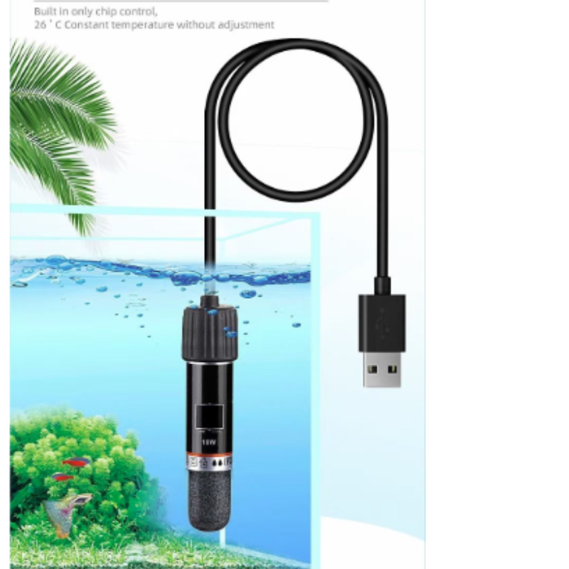 USB Mini Aquarium Heating Rod  - đánh giá và giá Fish Tank Heater