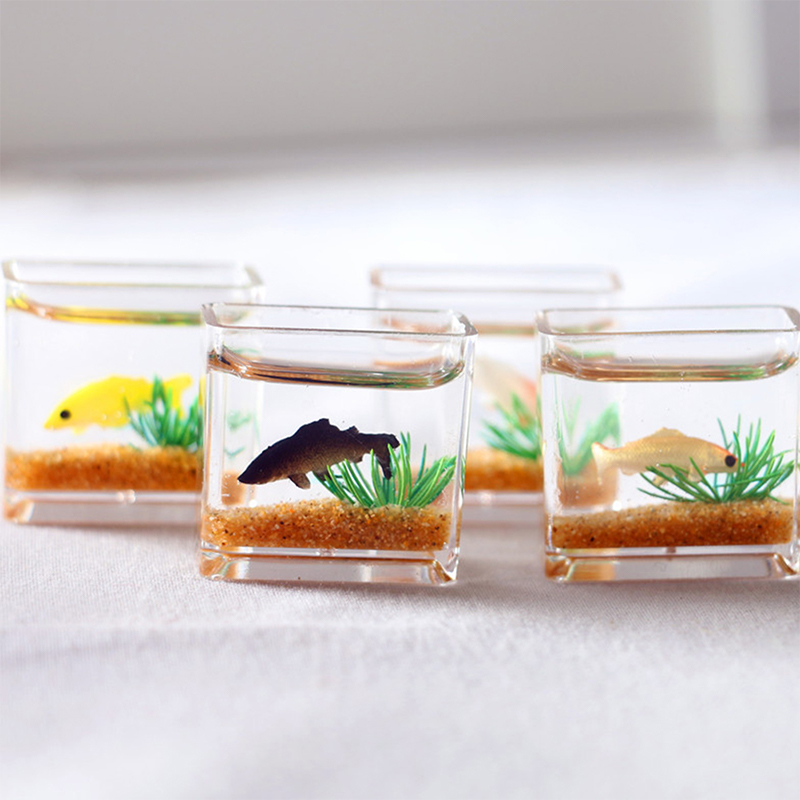 Home Ornament Doll House Decor - đánh giá và giá Fish Aquarium Home